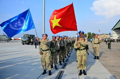 Đội Công binh số 1 của Việt Nam xuất quân đợt 2